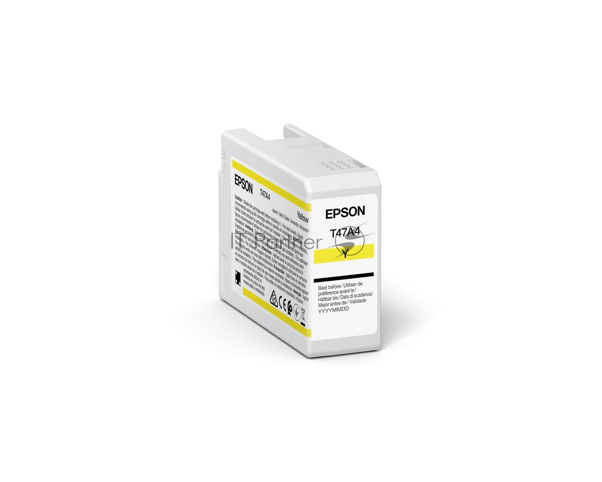C13T47A400 Картридж EPSON T47A  желтый для SC-P900