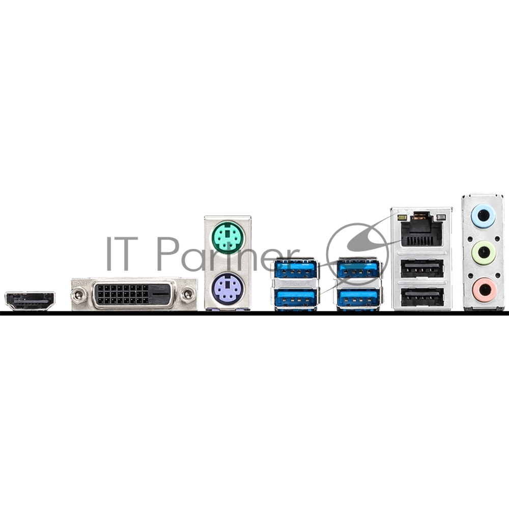 Материнская плата MSI A520M-A PRO, AM4, AMD A520, 2xDDR4, 4xSATA, 1xM.2, 1xPCIe 3.0 x16, DVI-D, HDMI, 1x1Gb LAN, 3x3.5 мм, 7.1, microATX