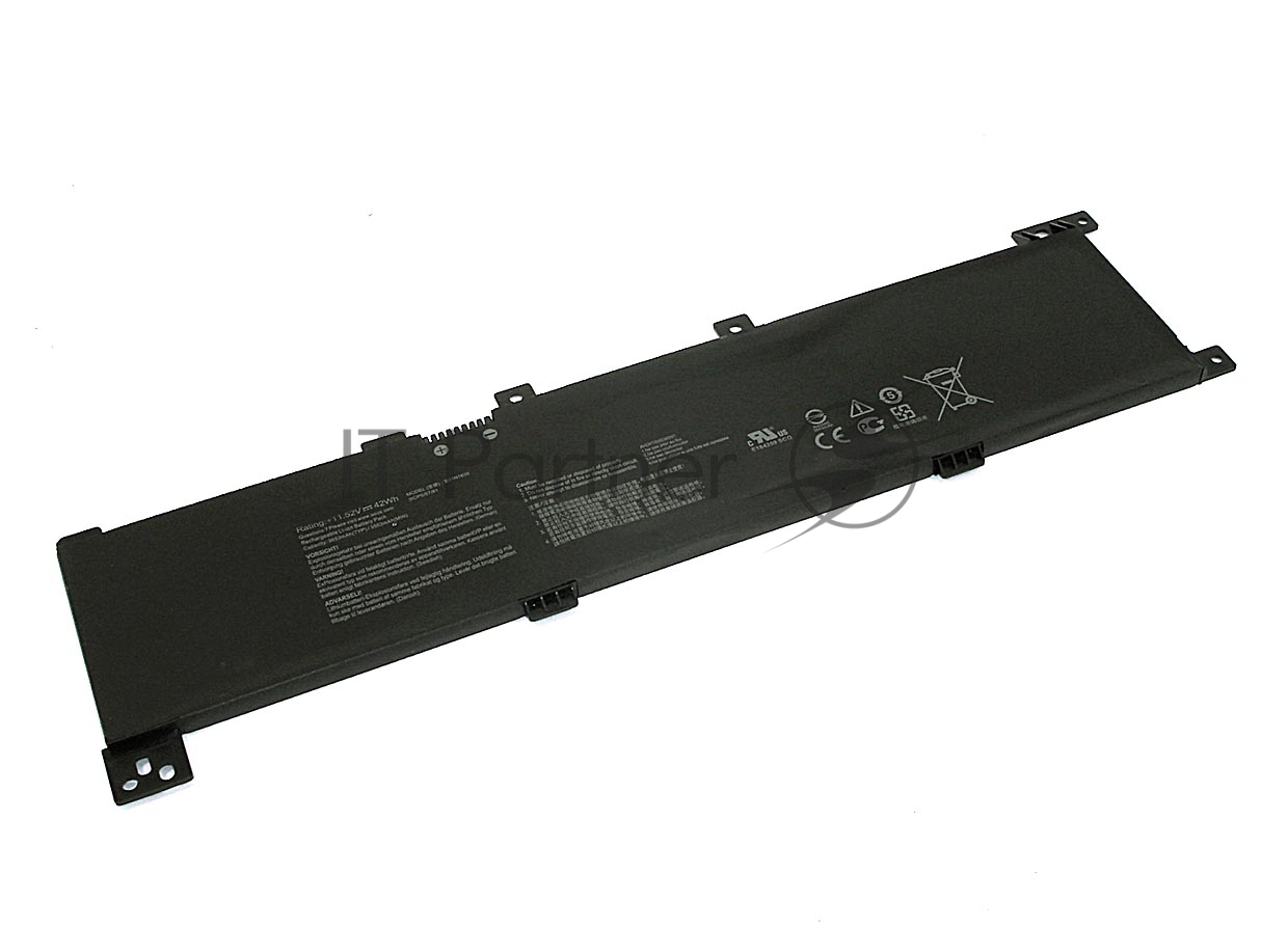 Аккумуляторная батарея для ноутбука Asus X705NA 11.52V 3650mAh черный