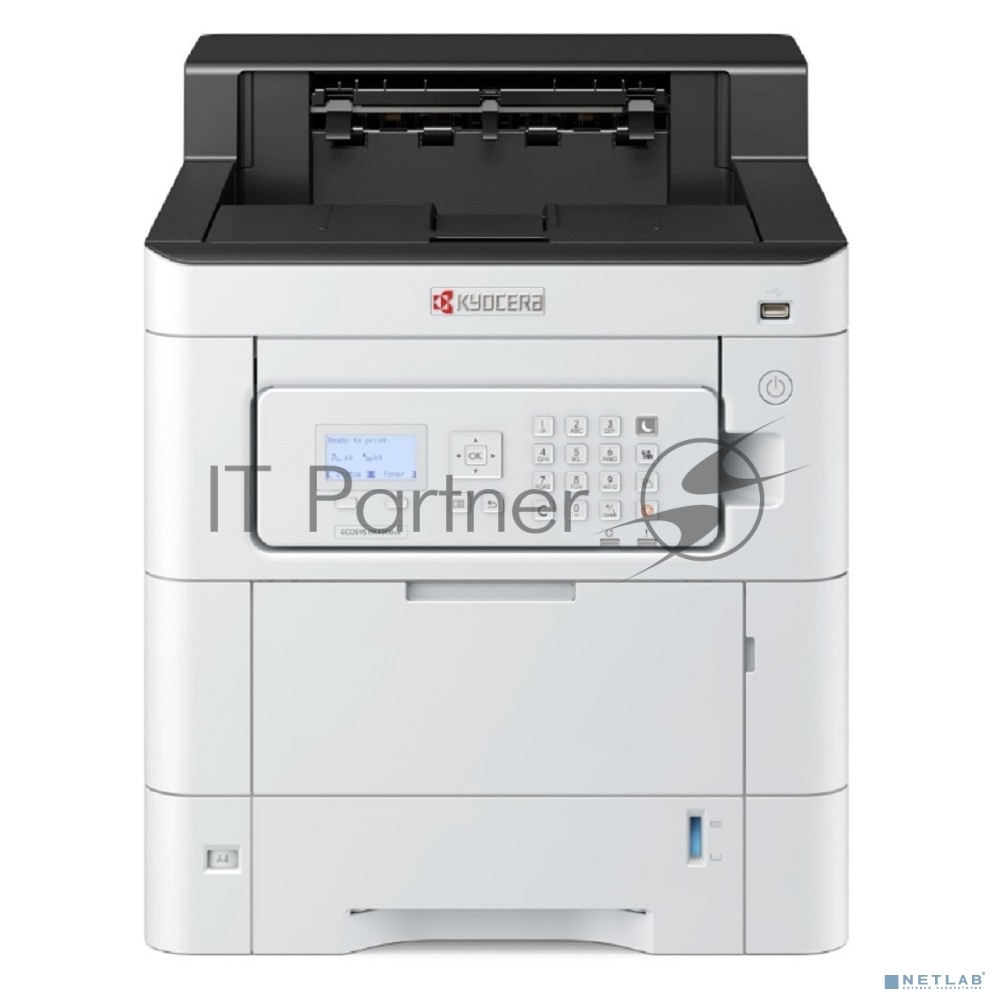 Принтер лазерный Kyocera ECOSYS PA4000cx (1102Z03NL0), A4, цветной, печ. 40 стр./мин., 1200x1200 dpi, Ethernet, USB