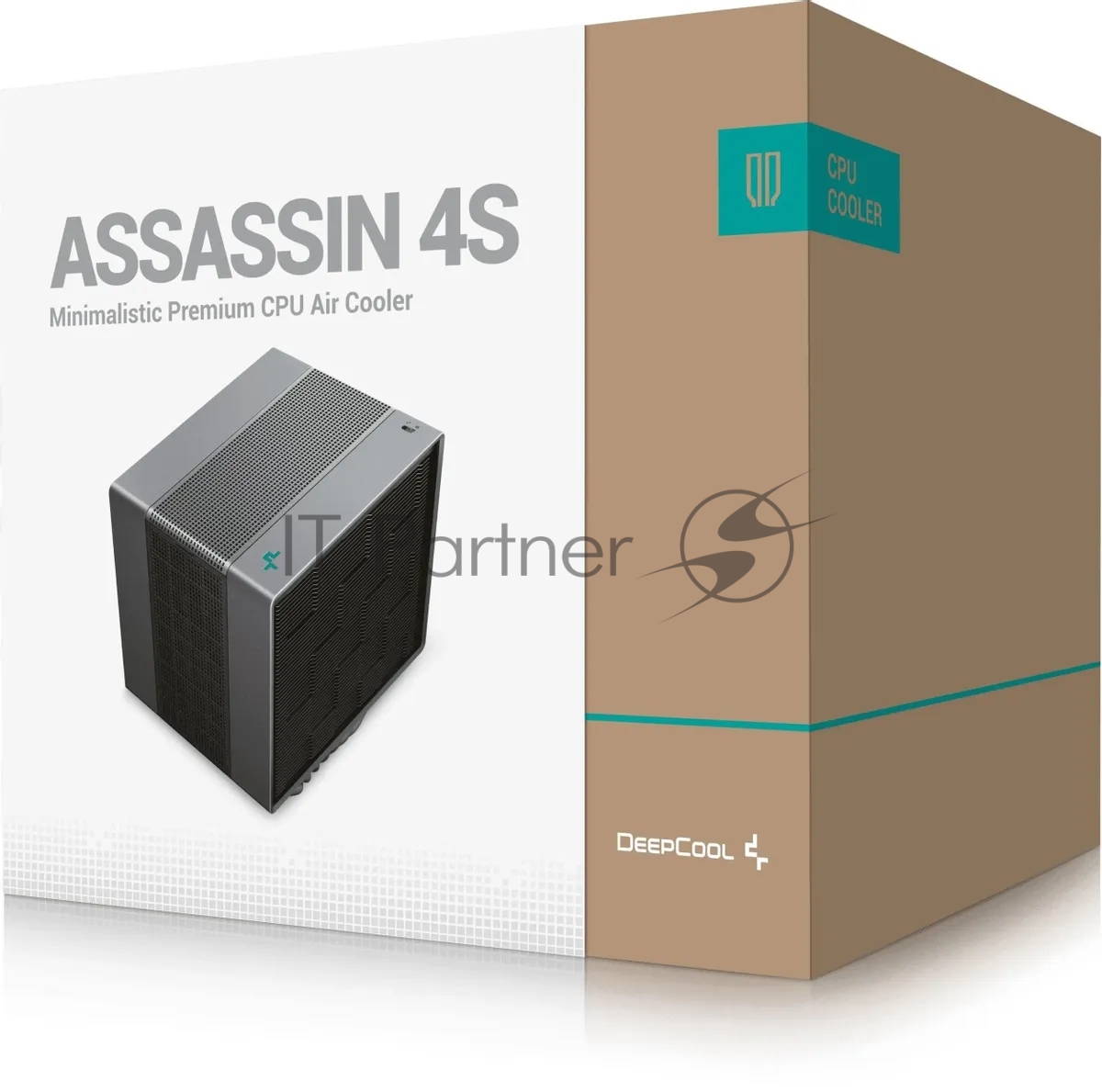Кулер для процессора DEEPCOOL Assassin 4S черный, 140 мм, алюминий/медь, 1800 об/мин, 29.3 дБ, 4 pin, 250 Вт, 164 мм
