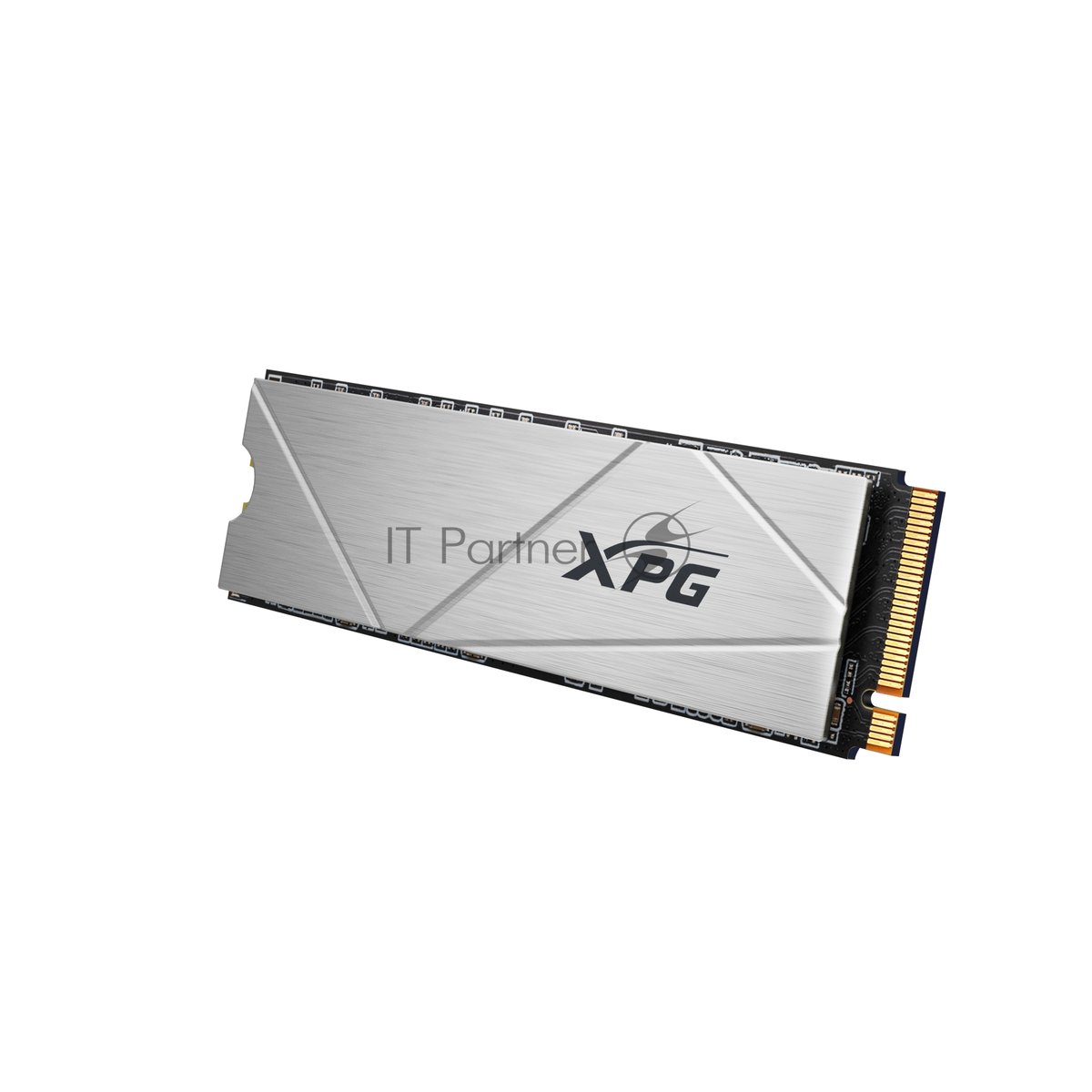 Накопитель SSD ADATA XPG GAMMIX S60, 2Tb, PCIe 4.0 x4, M.2 2280, NVMe, R/W 5000/4200, с радиатором
