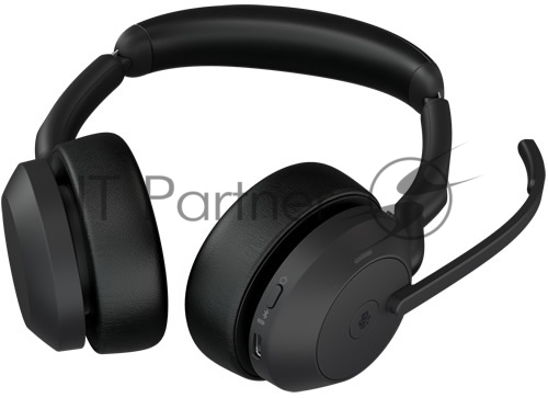 Гарнитура Jabra Evolve2 55 чёрный, беспроводная, Bluetooth, до 16 ч