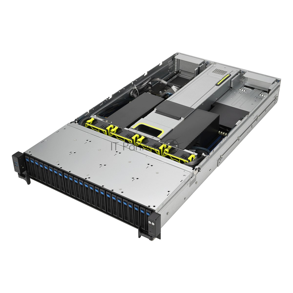 Серверная платформа ASUS RS720-E11-RS24U/10G/2.6KW/24NVMe/OCP/GPU