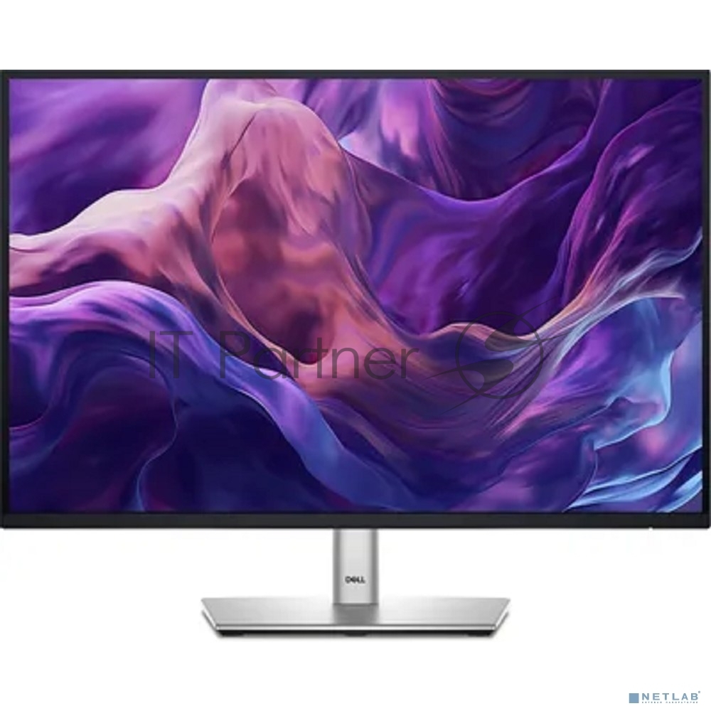 Монитор 24.07" DELL P2425E IPS 1920x1200, 100 Гц, 5 мс, 16:10, 300 кд/м², 1xHDMI, 1хDP, 1хUSB-C, 3xUSB, Ethernet, черный/серебристый