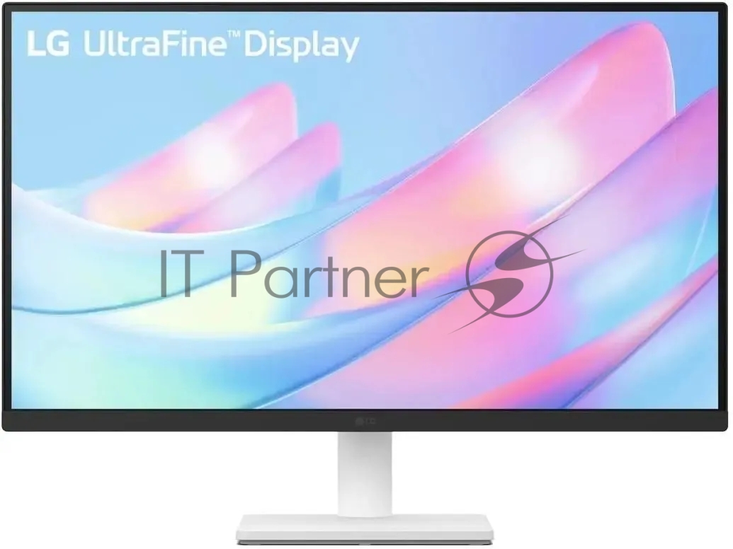 Монитор 27" LG UltraFine 27US500-W IPS 3840x2160 (4K UHD), 60 Гц, 5 мс, 16:9, HDR10, 300 кд/м², HDMI (x2), DisplayPort, Flicker Free, Low Blue Light, трехсторонний безрамочный дизайн, белый