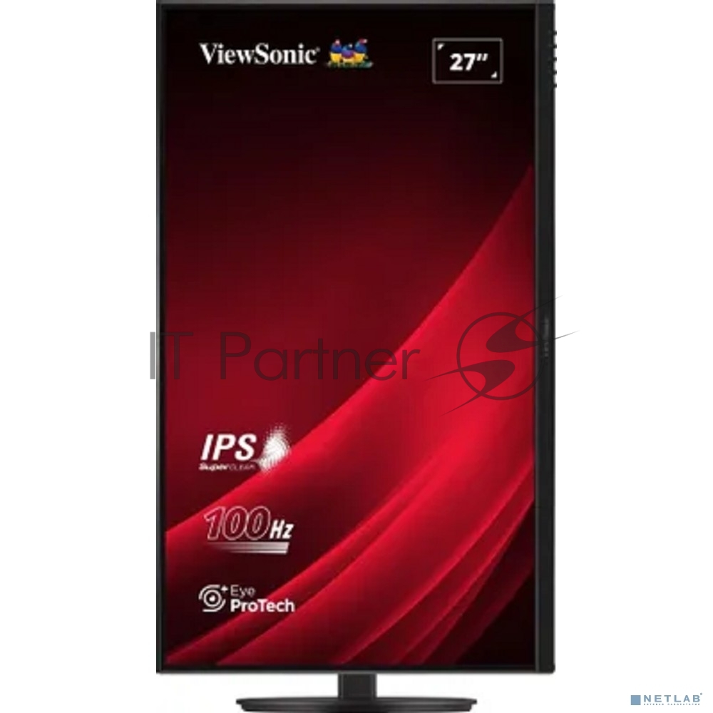 Монитор 27" ViewSonic VA2708-HDJ IPS 1920x1080, 100 Гц, 5 мс, 16:9, 250 кд/м2, 1xHDMI, 1xDP, 1x3.5 мм, черный