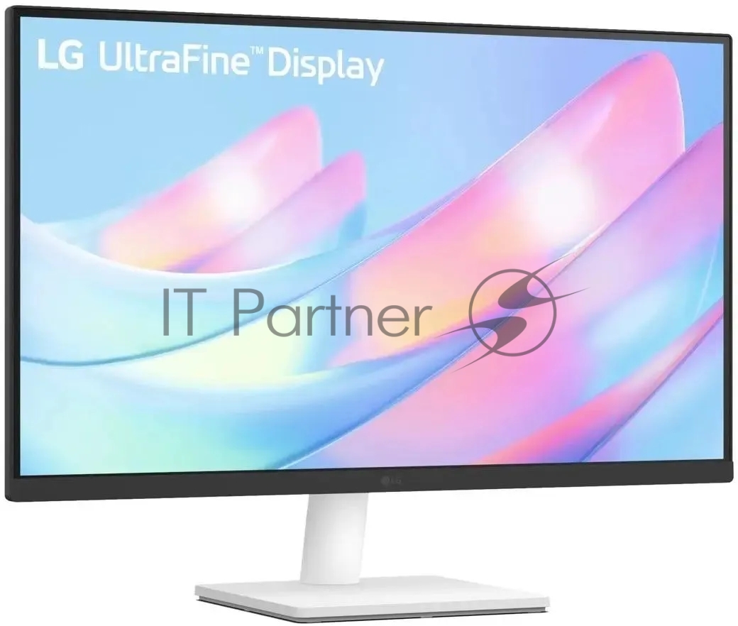 Монитор 27" LG UltraFine 27US500-W IPS 3840x2160 (4K UHD), 60 Гц, 5 мс, 16:9, HDR10, 300 кд/м², HDMI (x2), DisplayPort, Flicker Free, Low Blue Light, трехсторонний безрамочный дизайн, белый
