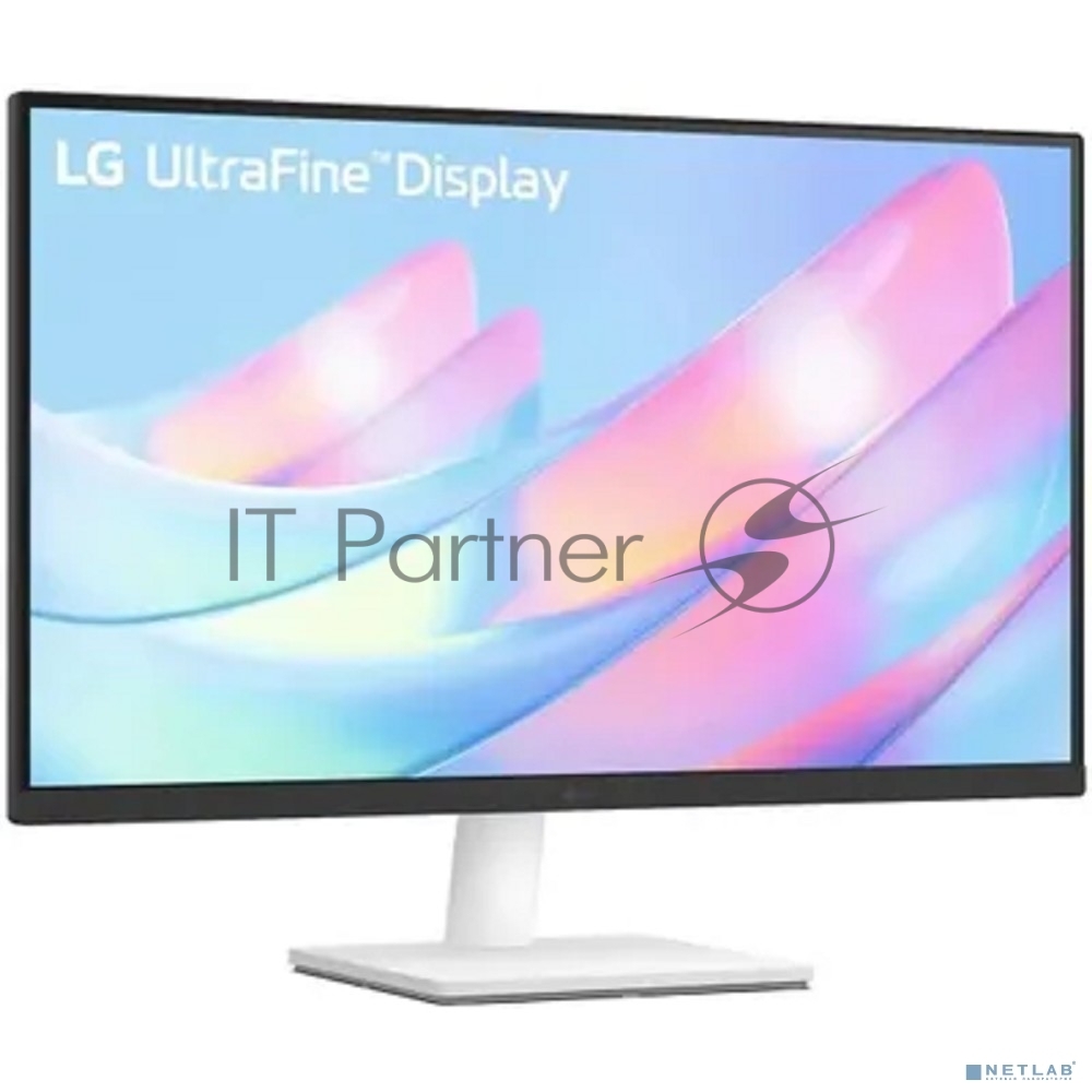 Монитор 27" LG UltraFine 27US500-W IPS 3840x2160 (4K UHD), 60 Гц, 5 мс, 16:9, HDR10, 300 кд/м², HDMI (x2), DisplayPort, Flicker Free, Low Blue Light, трехсторонний безрамочный дизайн, белый
