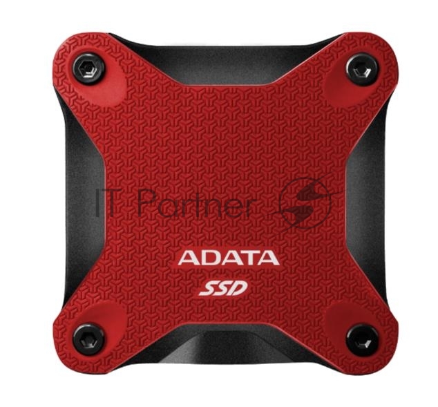 Внешний SSD ADATA SD620, 2TB, USB 3.2 Gen 2 Type-A, R/W 550/480, красный