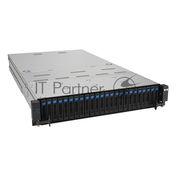Серверная платформа ASUS RS720-E11-RS24U/10G/2.6KW/24NVMe/OCP/GPU