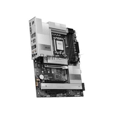 Материнская плата MSI PRO Z890-A WIFI, LGA1851, Intel Z890, 4xDDR5, 4xSATA, 4xM.2, 1xPCIe 5.0 x16, HDMI, USB Type-C, 1x5Gb LAN, Thunderbolt, 2x3.5 мм, 7.1, ATX