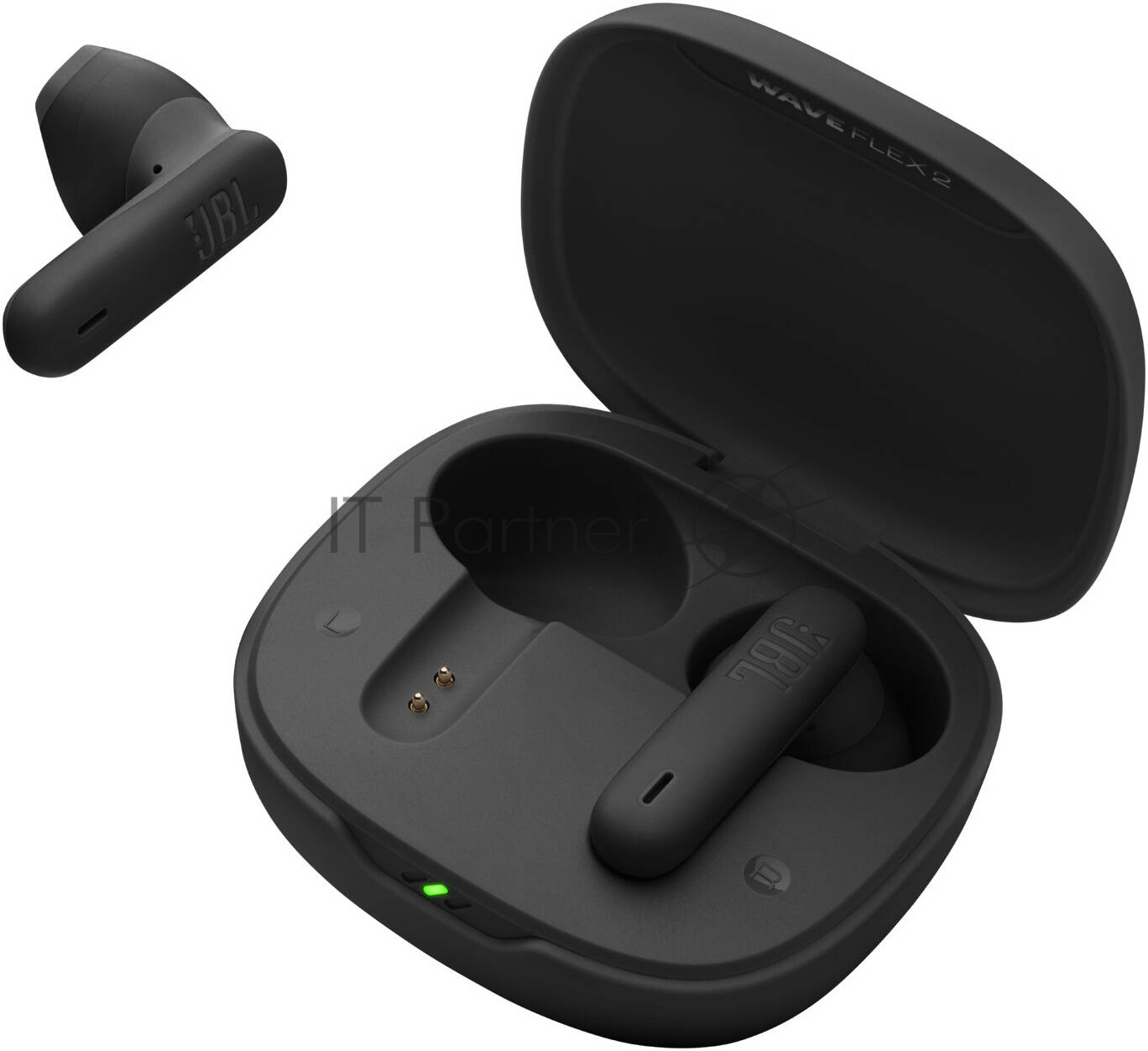Наушники TWS JBL Wave Flex 2 черный, вкладыши, Bluetooth