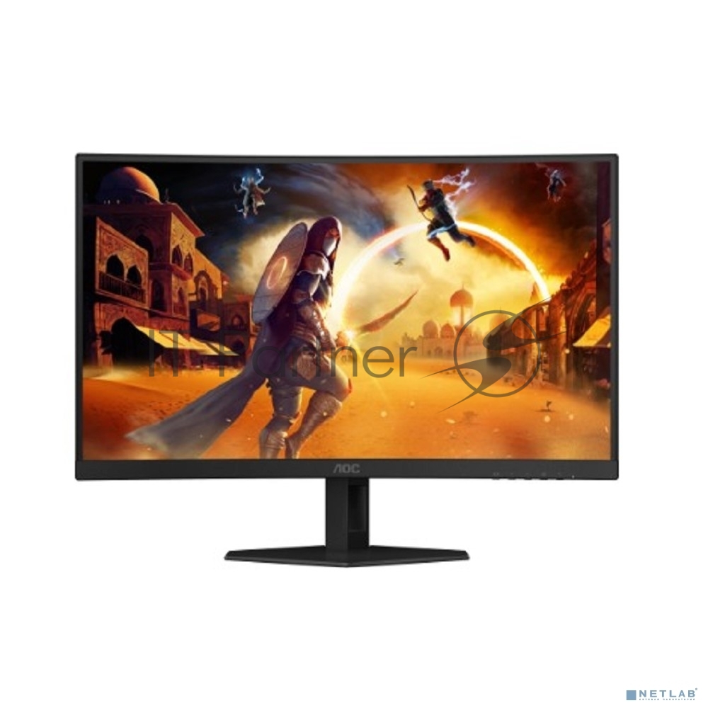 Монитор 27" AOC C27G4ZXU VA 1920x1080, 280 Гц, 1 мс, 16:9, 300 кд/м², 2xHDMI, DisplayPort, изогнутый экран, HDR, Flicker Free, Low Blue Light, черный