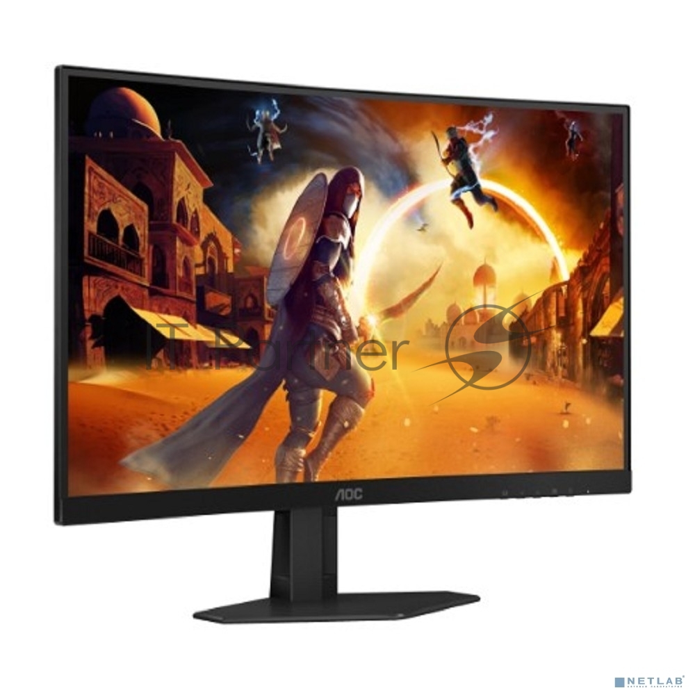 Монитор 27" AOC C27G4ZXU VA 1920x1080, 280 Гц, 1 мс, 16:9, 300 кд/м², 2xHDMI, DisplayPort, изогнутый экран, HDR, Flicker Free, Low Blue Light, черный