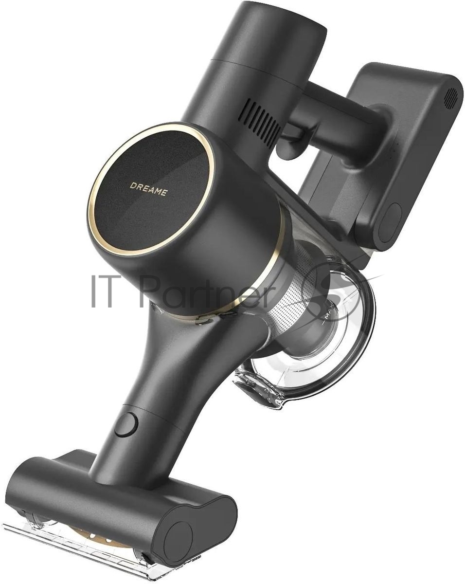 Пылесос вертикальный Dreame R10 Pro Aqua черный, питание от аккумулятора, 150 Вт, уборка сухая/влажная, пылесборник 0.6 л