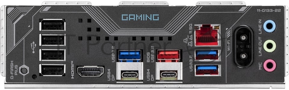 Материнская плата Gigabyte X870 GAMING WIFI6, AM5, AMD X870, 4xDDR5, 4xSATA, 3xM.2, 1xPCIe 5.0 x16, 2xPCIe 3.0 x1, HDMI, 1x2.5Gb LAN, USB Type-C, 3x3.5 мм, 7.1, ATX