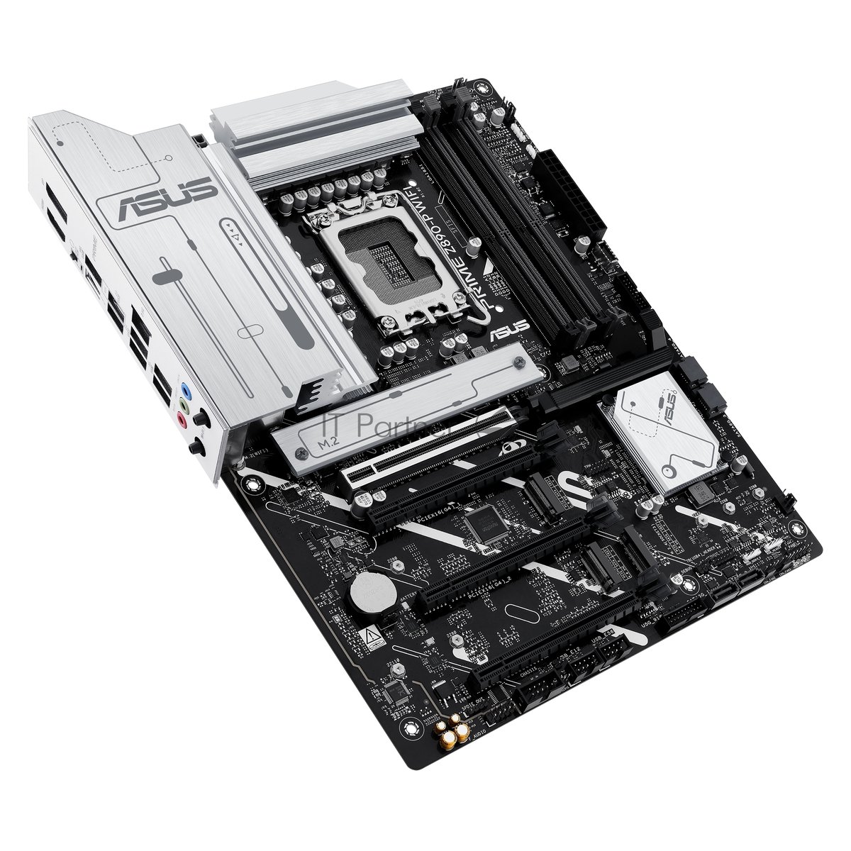 Материнская плата ASUS PRIME Z890-P WIFI, LGA1851, Intel Z890, 4xDDR5, 4xSATA, 4xM.2, 1xPCIe 5.0 x16, DisplayPort, HDMI, USB Type-C, 1x2.5Gb LAN, Thunderbolt, 3x3.5 мм, 7.1, ATX