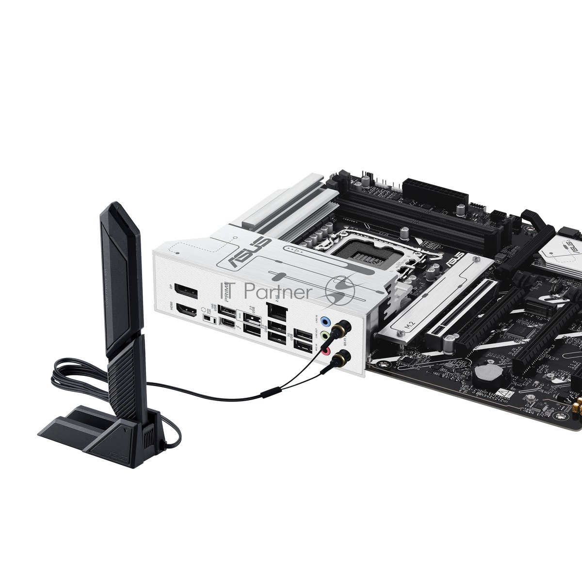 Материнская плата ASUS PRIME Z890-P WIFI, LGA1851, Intel Z890, 4xDDR5, 4xSATA, 4xM.2, 1xPCIe 5.0 x16, DisplayPort, HDMI, USB Type-C, 1x2.5Gb LAN, Thunderbolt, 3x3.5 мм, 7.1, ATX