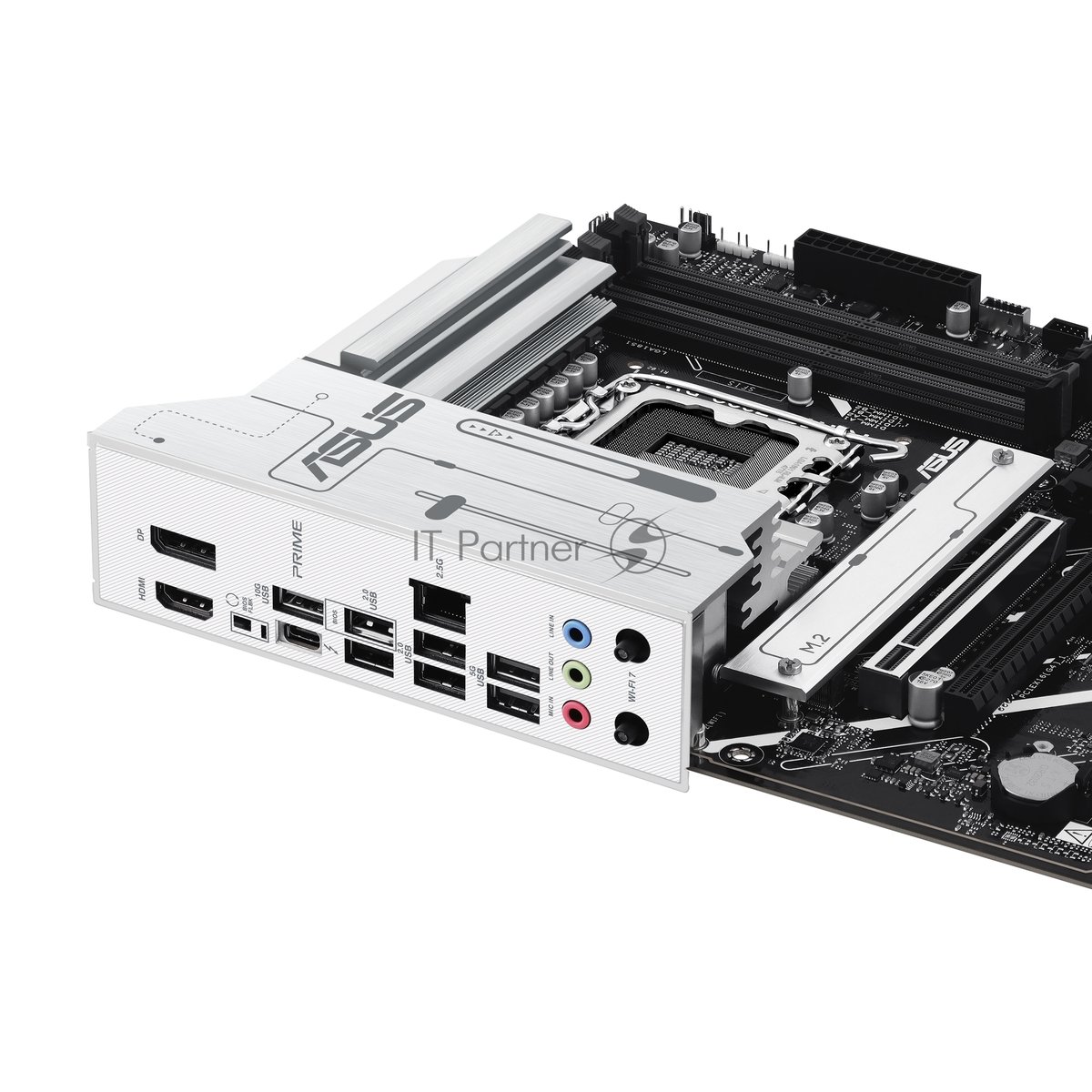 Материнская плата ASUS PRIME Z890-P WIFI, LGA1851, Intel Z890, 4xDDR5, 4xSATA, 4xM.2, 1xPCIe 5.0 x16, DisplayPort, HDMI, USB Type-C, 1x2.5Gb LAN, Thunderbolt, 3x3.5 мм, 7.1, ATX