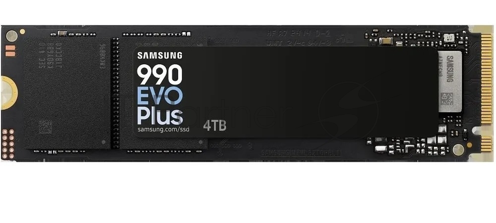 Накопитель SSD Samsung 990 EVO Plus, 1024 Gb, M.2 2280, PCIe 4.0 x4, NVMe, R/W 7150/6300