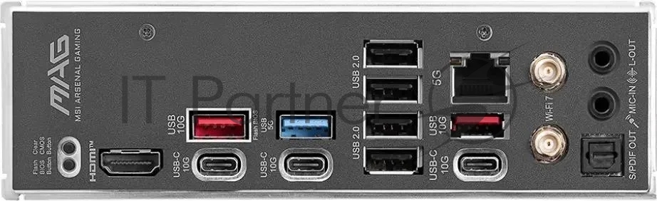 Материнская плата MSI MAG B850 TOMAHAWK MAX WIFI, AM5, AMD B850, 4xDDR5, 4xSATA, 4xM.2, 3xPCI-E x16, 1xHDMI, 1x5Gb LAN, 2xUSB-A 5Gbps, 4xUSB-A 2.0, 3xUSB-C 10Gbps, 7.1, Wi-Fi 7, Bluetooth 5.4, ATX