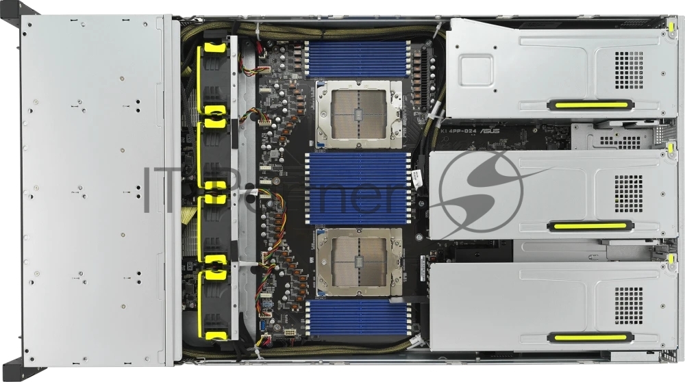 ASUS 2U RS720A-E12-RS24U <90SF02E1-M00480> (SP5, 9xPCI-E, SVGA,24xHS SAS/SATA/NVMe,2x10GbLAN,24DDR5,2600W HS)