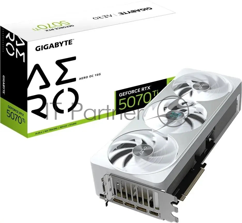 Видеокарта Gigabyte GV-N507TAERO OC-16GD 1.0 NV RTX 5070TI 16Gb 256bit GDDR7 2805/28000/HDMIx1/