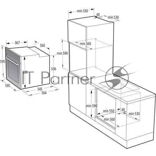 Электрический духовой шкаф Gorenje BOS67372CLI, бежевый (BOS67372CLI)