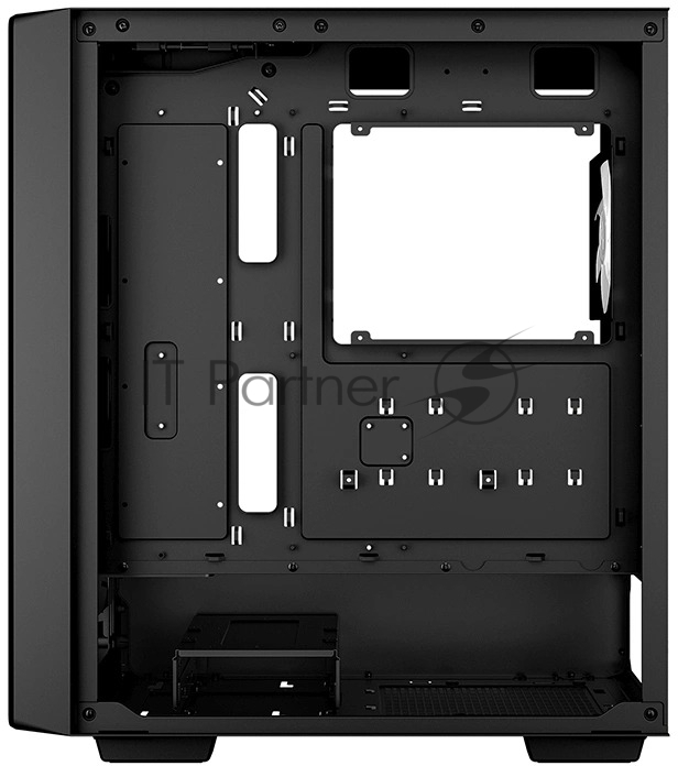 Компьютерный корпус Deepcool CC560 MESH V2 черный без БП ATX 4x120мм 5x140мм 2xUSB 3.0 audio bott PSU
