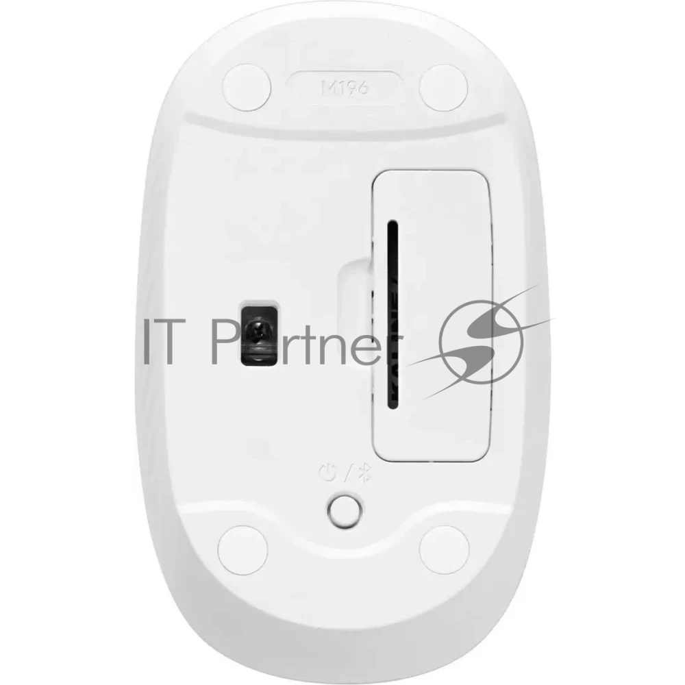 Мышь беспроводная Logitech M196 белый, 1000 dpi, Bluetooth, кнопки - 3
