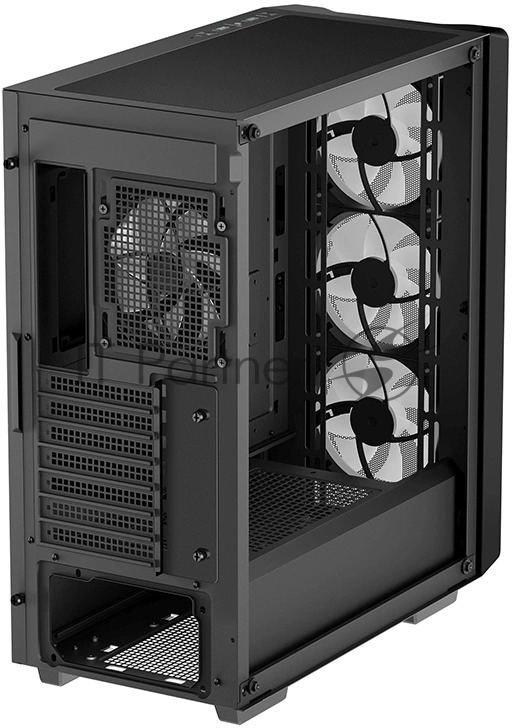 Компьютерный корпус Deepcool CC560 MESH V2 черный без БП ATX 4x120мм 5x140мм 2xUSB 3.0 audio bott PSU