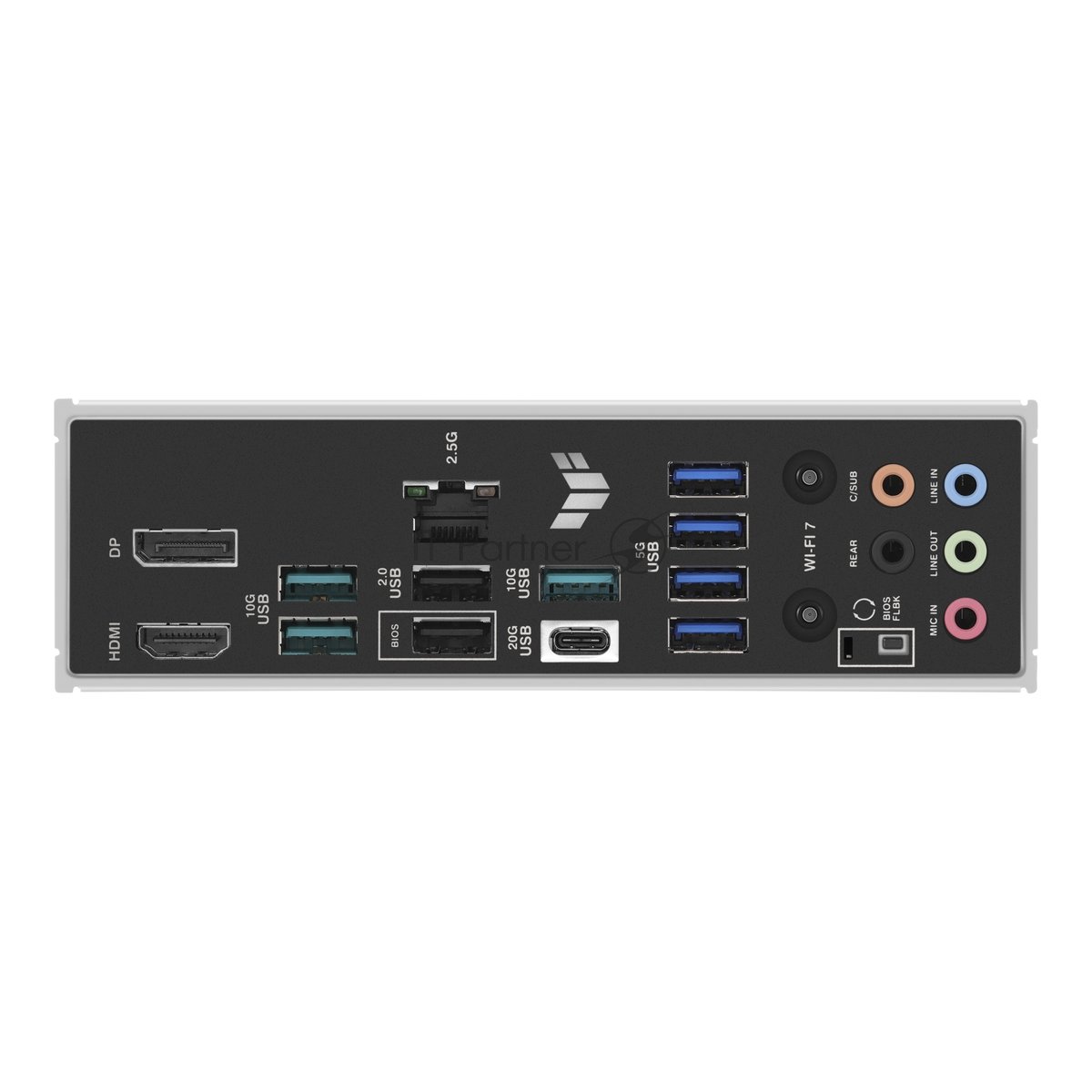 Материнская плата ASUS TUF GAMING B850-PLUS WIFI, Socket AM5, AMD B850, 4xDDR5, 4xSATA, 3xM.2, 1xPCIe 5.0 x16, 1xPCIe 4.0 x16, 2xPCIe 4.0 x1, 1xHDMI, 1xDP, 1x 2.5Gb LAN, Wi-Fi 7, 3xUSB-A 10Gbps, 4xUSB-A 5Gbps, 1xUSB-C 20Gbps, 2xUSB-A 2.0, 5x3.5 мм, 7.1, ATX