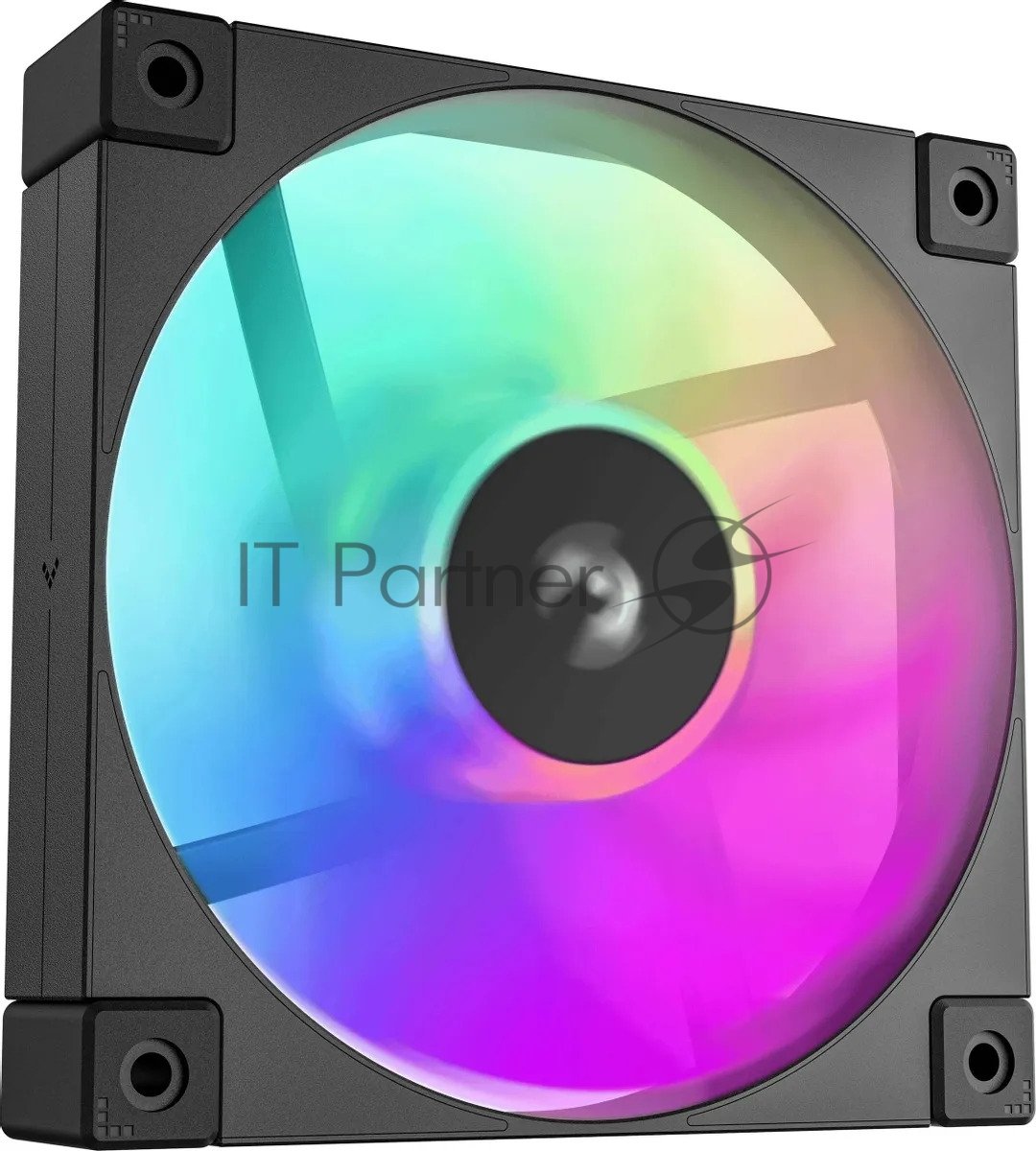 Вентилятор для корпуса DEEPCOOL FD12 черный, 120 мм, 2050 об/мин, 26.9 дБ, 4 pin
