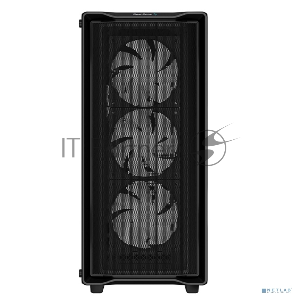 Компьютерный корпус Deepcool CC560 MESH V2 черный без БП ATX 4x120мм 5x140мм 2xUSB 3.0 audio bott PSU