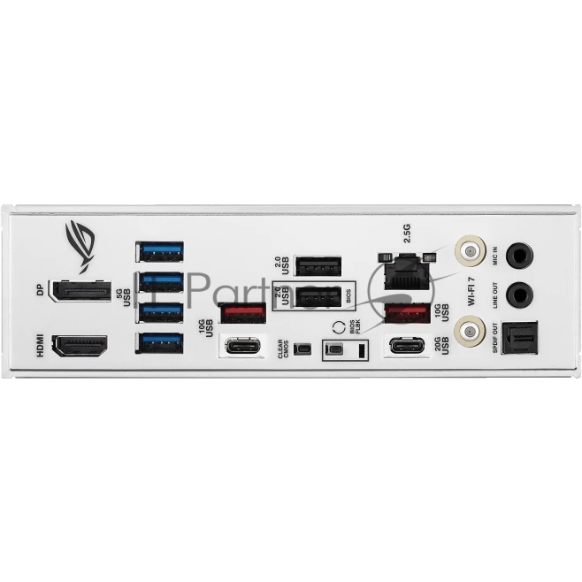 Материнская плата ASUS ROG STRIX B850-A GAMING WIFI, AM5, AMD B850, 4xDDR5, 2xSATA, 4xM.2, 1xPCIe 5.0 x16, 1xPCIe 4.0 x16, 1xPCIe 4.0 x4, DisplayPort, HDMI, 1x2.5Gb LAN, USB Type-C, 3x3.5 мм, 7.1, ATX