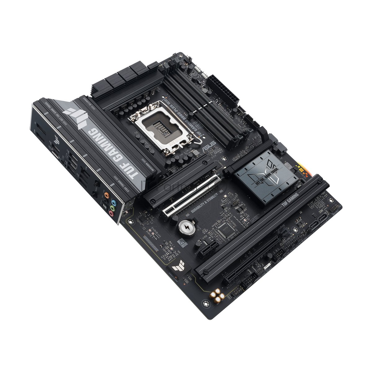 Материнская плата ASUS TUF GAMING B860-PLUS WIFI, LGA1851, Intel B860, 4xDDR5, 4xSATA, 3xM.2, 1xPCIe 5.0 x16, DisplayPort, HDMI, USB Type-C, 1x2.5Gb LAN, 5x3.5 мм, 7.1, ATX