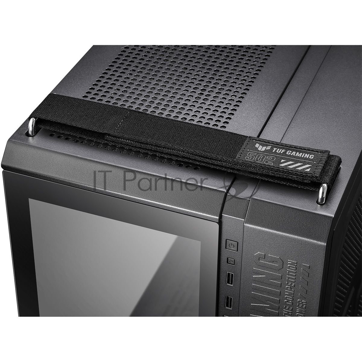 Компьютерный корпус ASUS TUF GAMING GT502 PLUS TG ARGb черный/GT502 PLUS/BLK/TG (90DC0090-B19010)