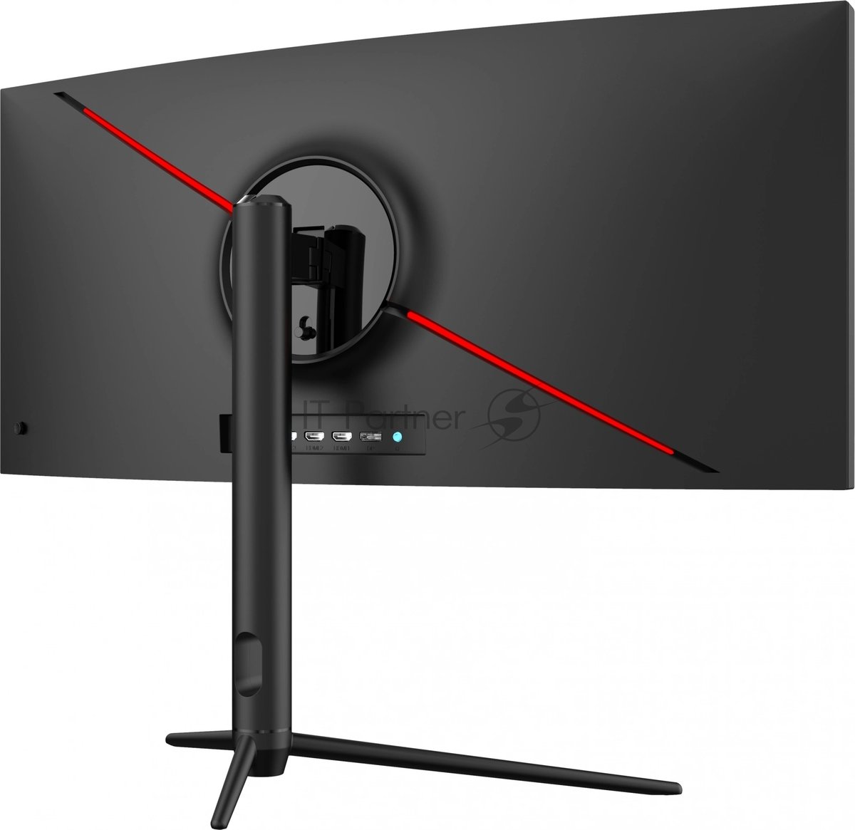 Монитор 30" Dahua DHI-LM30-E330CA VA 2560x1080, 200 Гц, 1 мс, 21:9, 250 кд/м², 2xHDMI, 2xDP, изогнутый экран, черный
