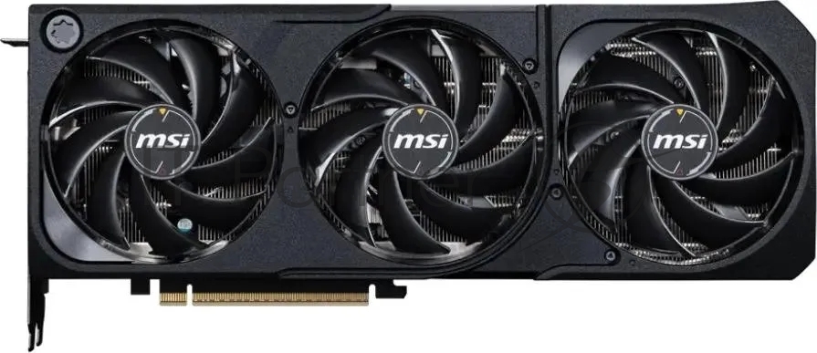 Видеокарта MSI GeForce RTX 5070 Ti 16G SHADOW 3X OC, 16GB GDDR7, 256 bit, 3xDP, HDMI, GPU 2482 MHz