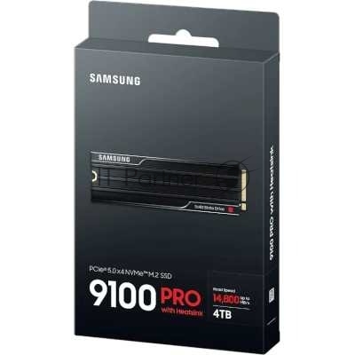 SSD Samsung MZ-VAP4T0CW, 4ТБ, PCIe 5.0, M.2, 14800/13400МБ/с