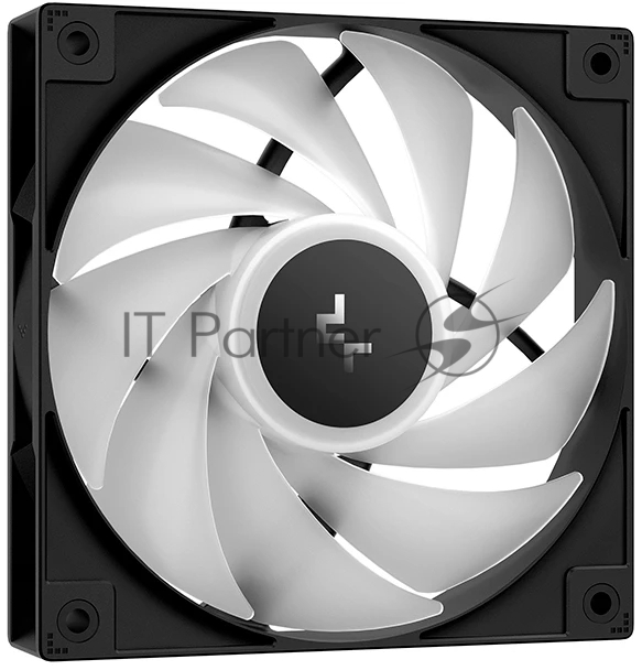 Кулер для процессора DEEPCOOL AG500 BK ARGb V2 черный 120мм алюминий+медь 1900rpm 29.4db 40pin 240W 160мм