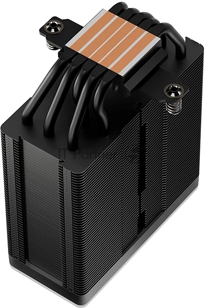 Кулер для процессора DEEPCOOL AG500 BK ARGb V2 черный 120мм алюминий+медь 1900rpm 29.4db 40pin 240W 160мм