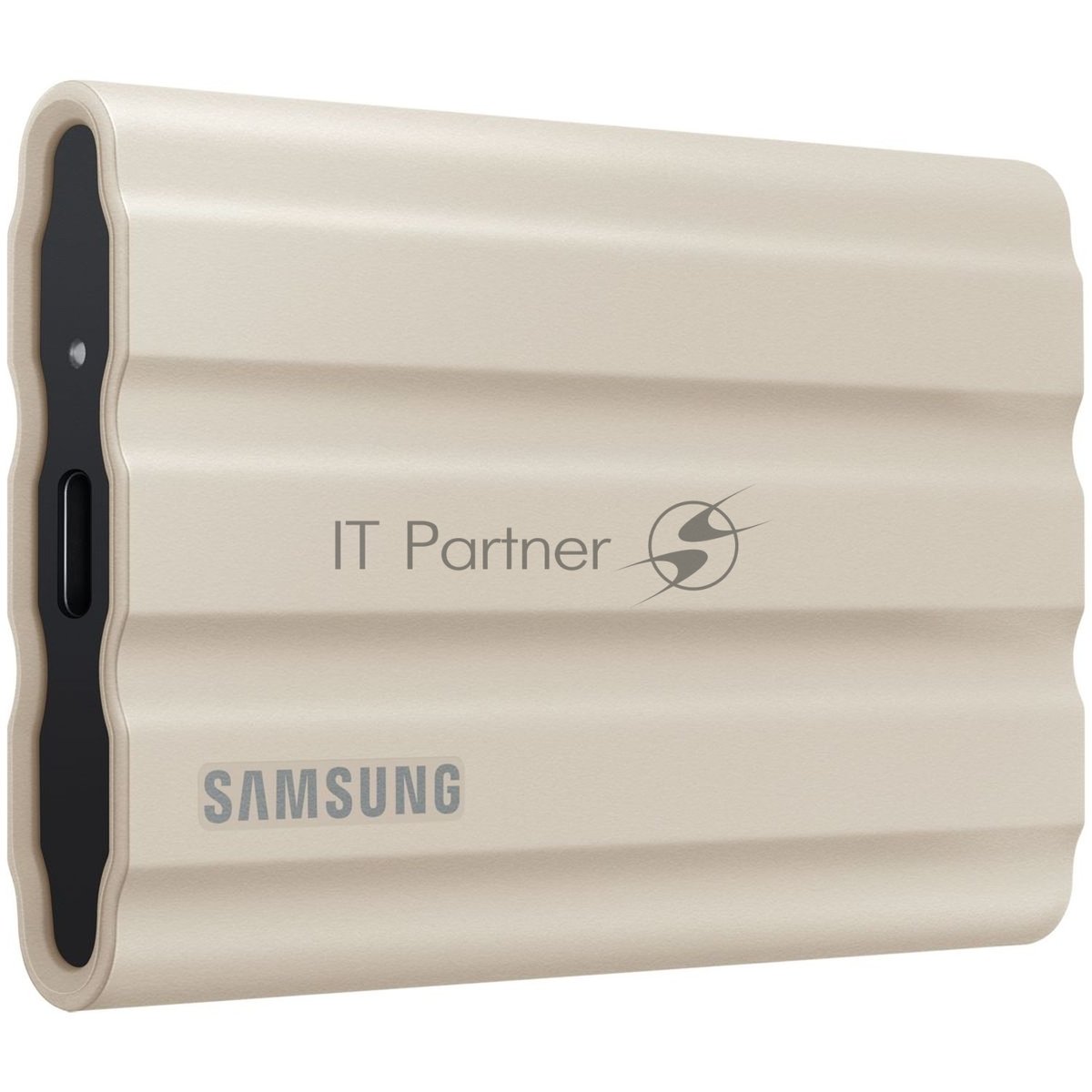Внешний SSD Samsung T7 Shield, 1TB, USB 3.2 Gen 2 Type-C, R/W 1050/1000, бежевый