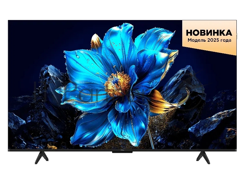 Телевизор TCL 55" 55P7K черный QLED 4K UHD 60Hz Google TV
