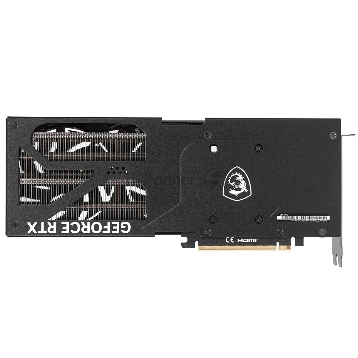 Видеокарта MSI GeForce RTX 5070 VENTUS 3X OC, 12 GB GDDR7, 192 bit, 3xDisplayPort, HDMI, GPU 2295 MHz