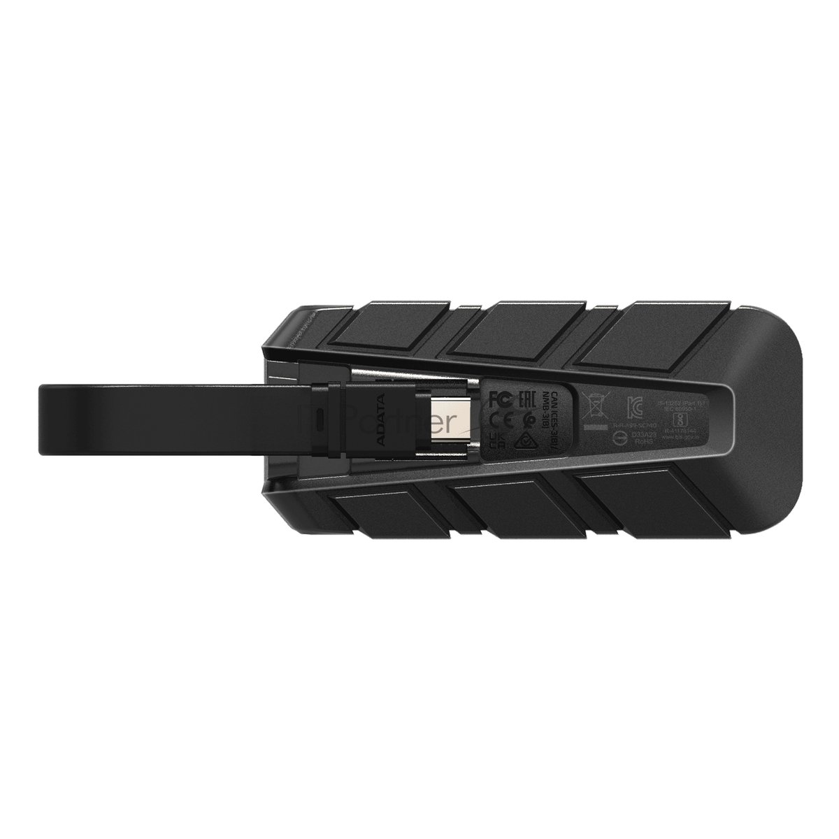 Внешний SSD ADATA SC740, 500 Gb, USB 3.2 Gen 2 Type-C, R/W 1050/1000, синий