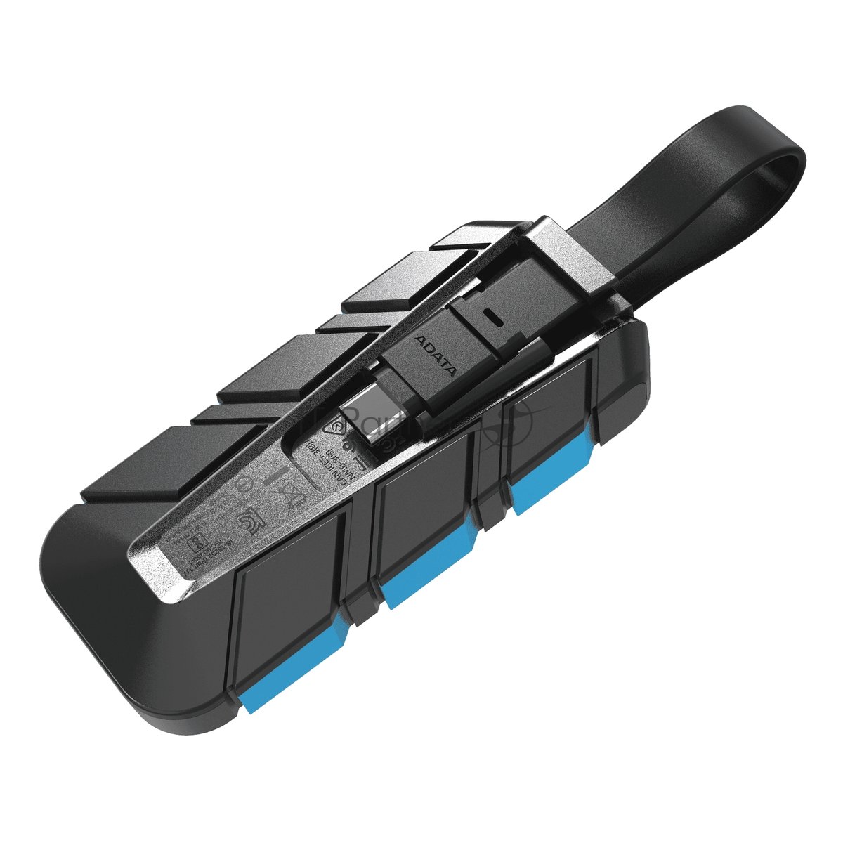 Внешний SSD ADATA SC740, 500 Gb, USB 3.2 Gen 2 Type-C, R/W 1050/1000, синий
