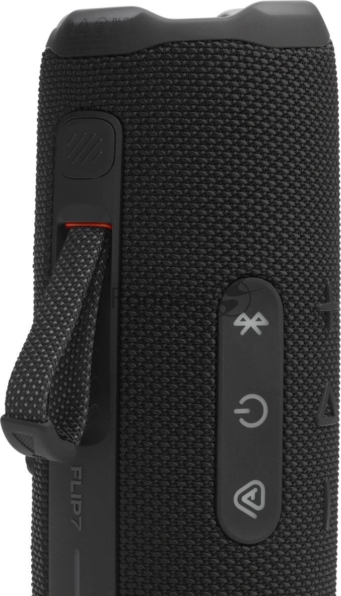 Колонка портативная JBL Flip 7 черный 25W 1.0 BT 4800mAh (JBLFLIP7BLK)