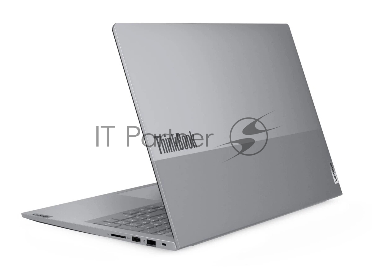 Ноутбук/ Lenovo ThinkBook 16 G8 IAL 16.0" WUXGA 300nits, U7-255H, 16GB DDR5, 512GB SSD, Integrated ARC, FHD Cam, Wi-Fi 6E 802.11ax 2x2 + BT5.3, Y-FPR, 45Whr, 65W USB-C SLIM-3PIN-UK, BKLT KB US-ENG, No OS, 1Y